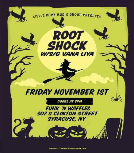 Root Shock @ Funk n' Waffles 11/1/19