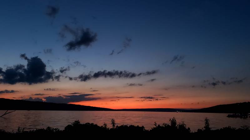 Cayuga Lake Twilight @ Ithaca Reggae Fest 2019 🌌