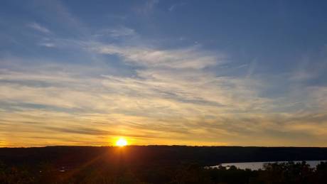 Ithaca Sunset Oct 5