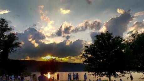 Cayuga Lake Sunset @ Ithaca Reggae Fest 2019