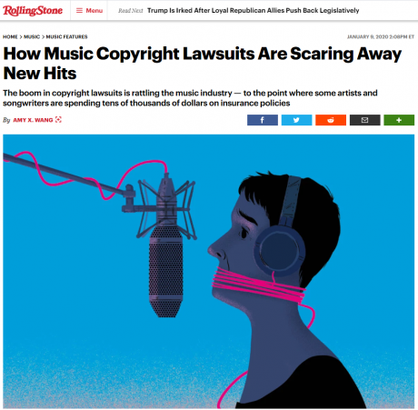 How Music Copyright Lawsuits Are Scaring Away New Hits